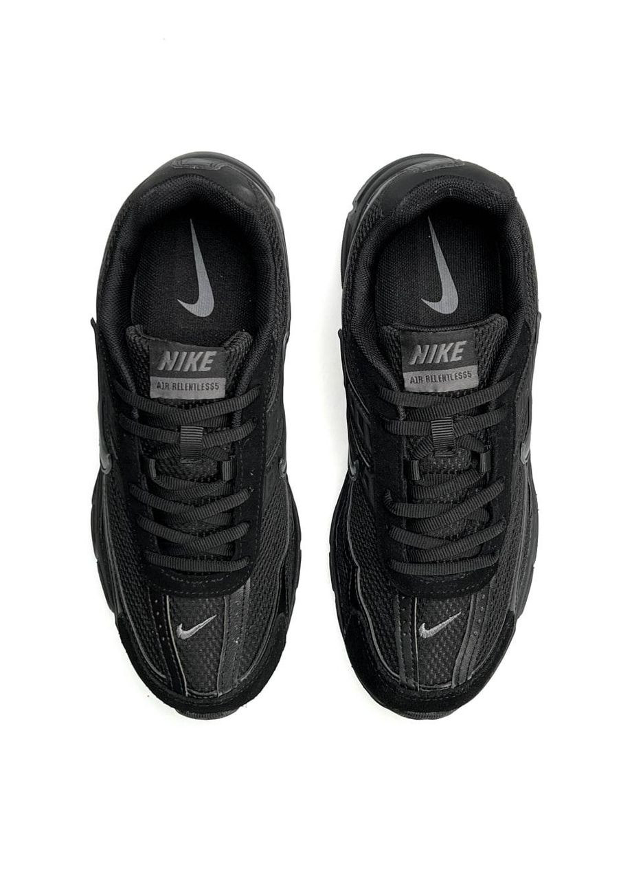 Чорні Осінні кросівки чоловічі nike No Brand Initiator M All Black