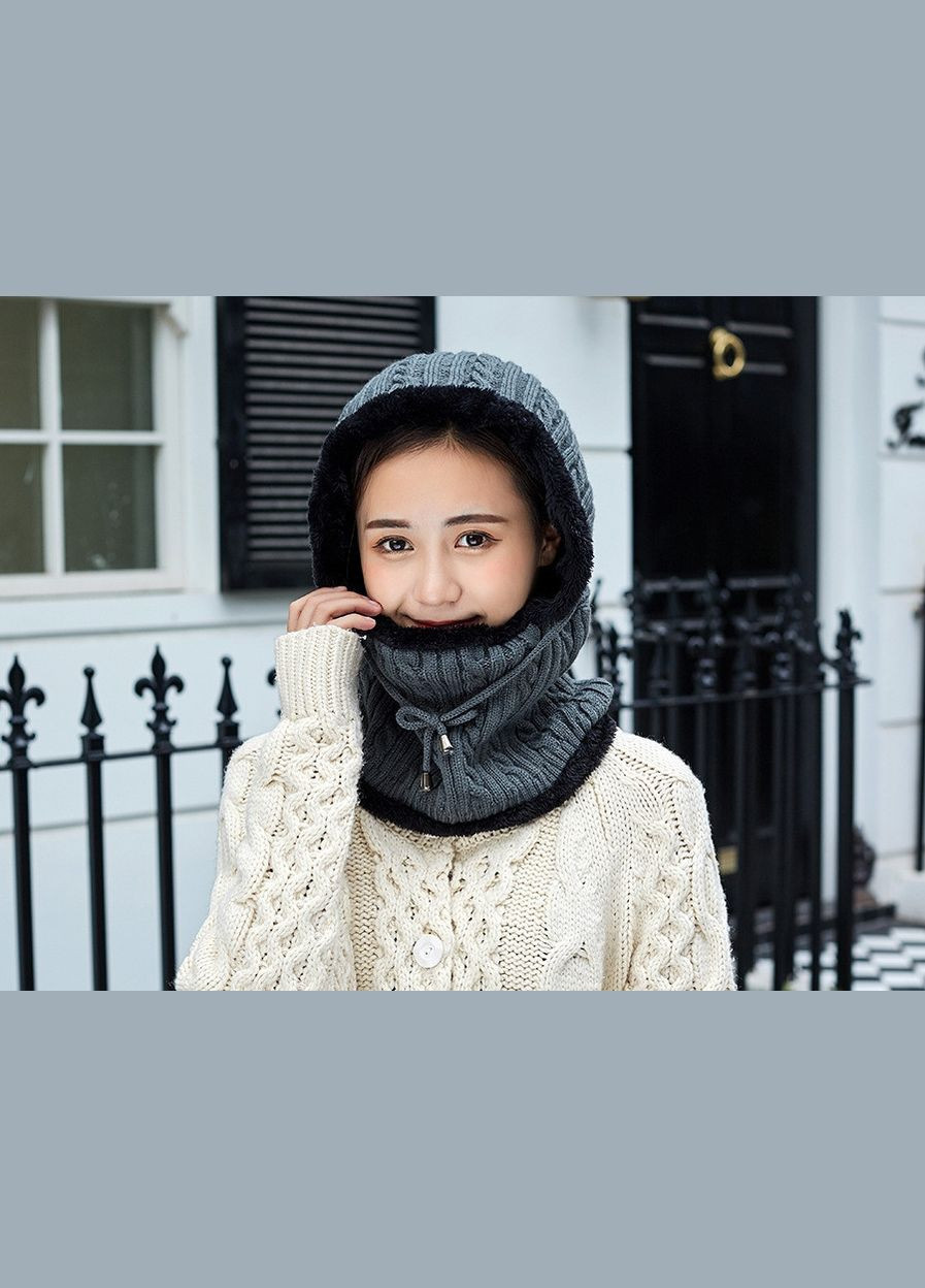 Шапка Teburya багатофункціональна Сіра (104062) No Brand (329443943)