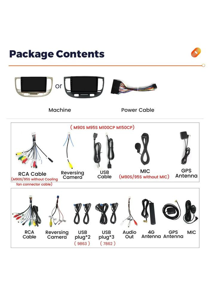 Штатная магнитола MS Kia 2 (2005-2011) QleD Mekede Rio (352264517)