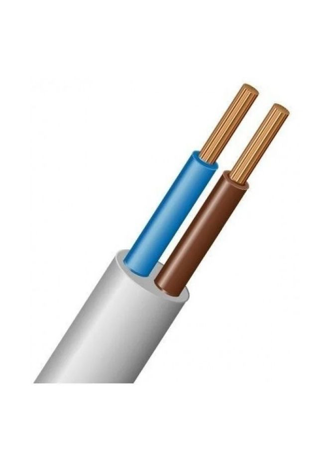 Кабель ПВС 2х1,5 (кратно 5м) Каблекс Україна (362603393)