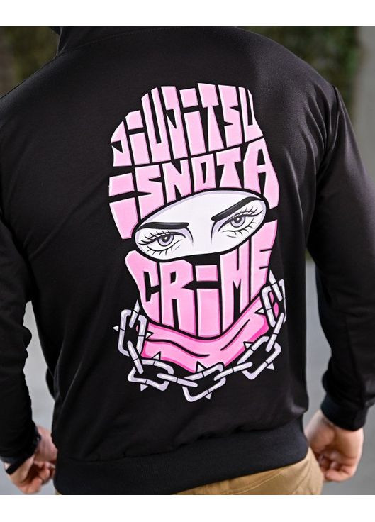 Стильне чоловіче худі Manto чорне No Brand (361444817)