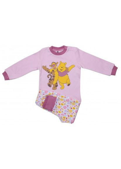 Рожево-лілова піжама трикотажна Валери-Текс