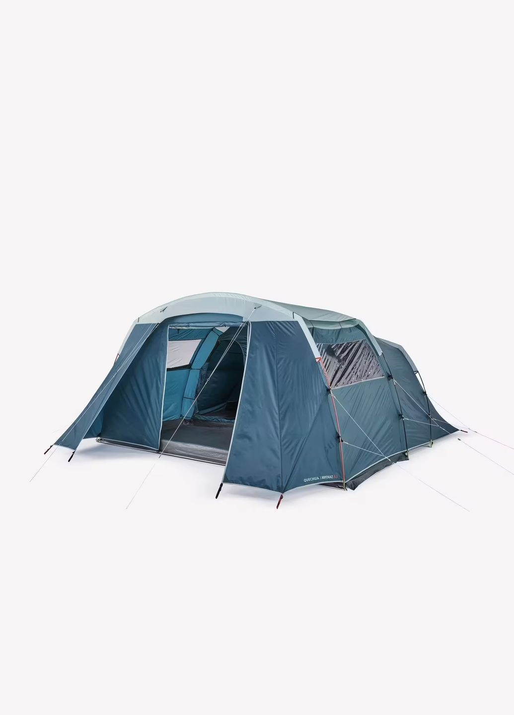 Туристическая Палатка с Тамбуром Шестиместная Трехкомнатная ARPENAZ FRESH&BLACK 6.3 Водонепроницаемая Quechua (335052903)