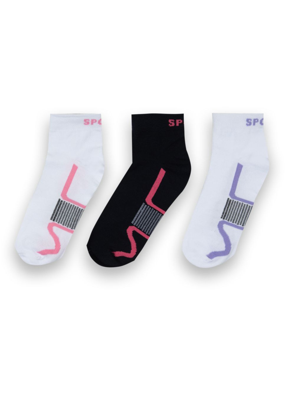 Дитячі шкарпетки для дівчинки NSD-347 (6 пар) Габби (301000272)