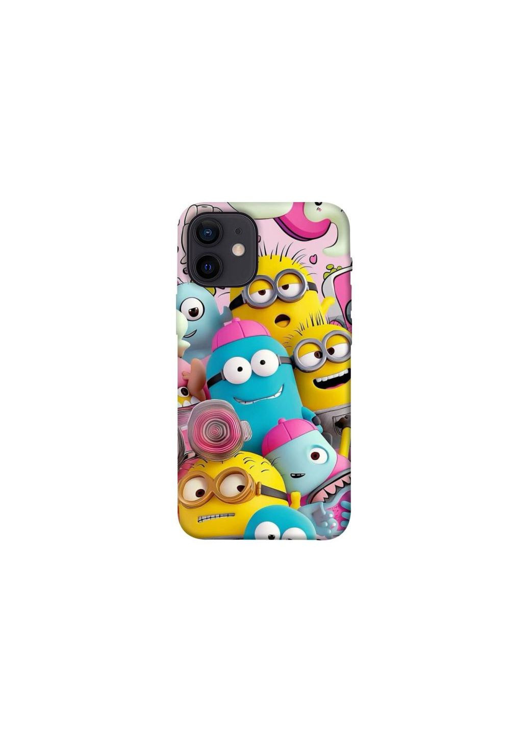 Чохол на Apple iPhone 12 mini (5.4") Minions ver.1 Frontalka (354675903)