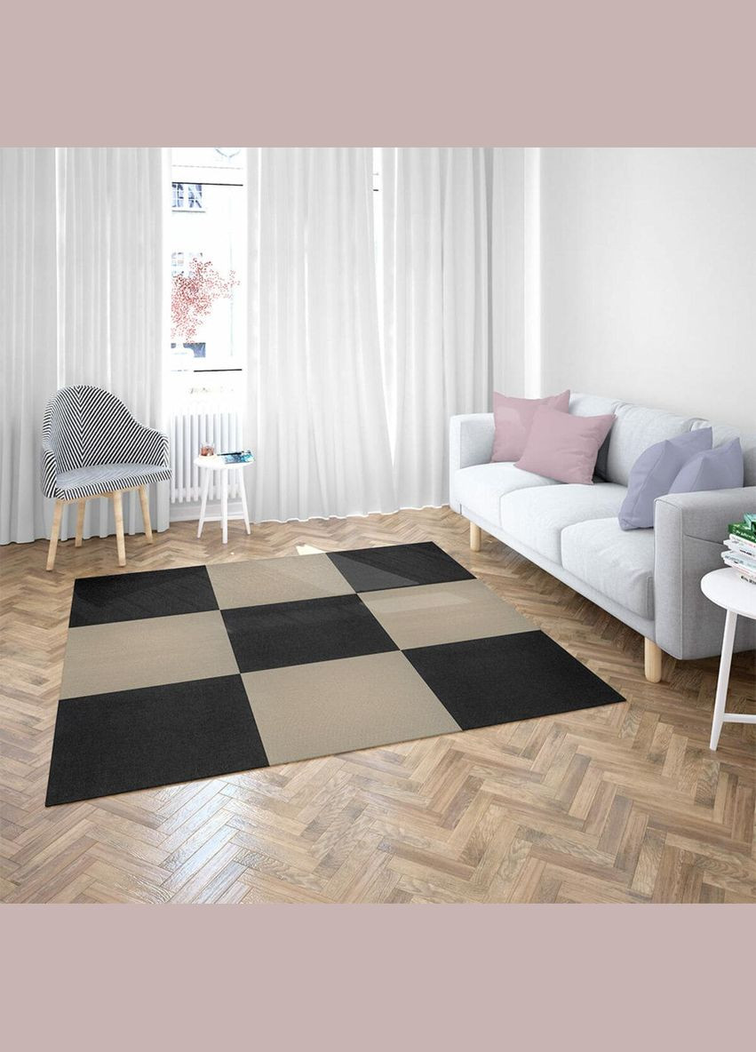 Самоклеюча плитка під ковролін чорна 600х600х4,5мм SW-00001417 Sticker Wall (329894086)