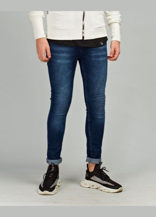 Джинси Mariano Denim MH524 темно-сині No Brand (356767149)