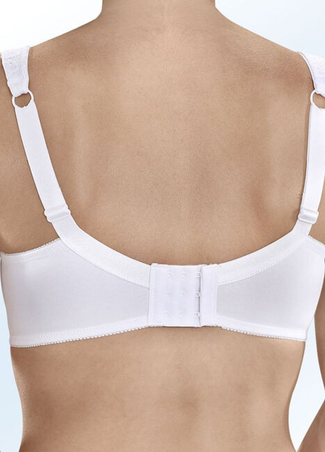 Білий бюстгальтер Naturana