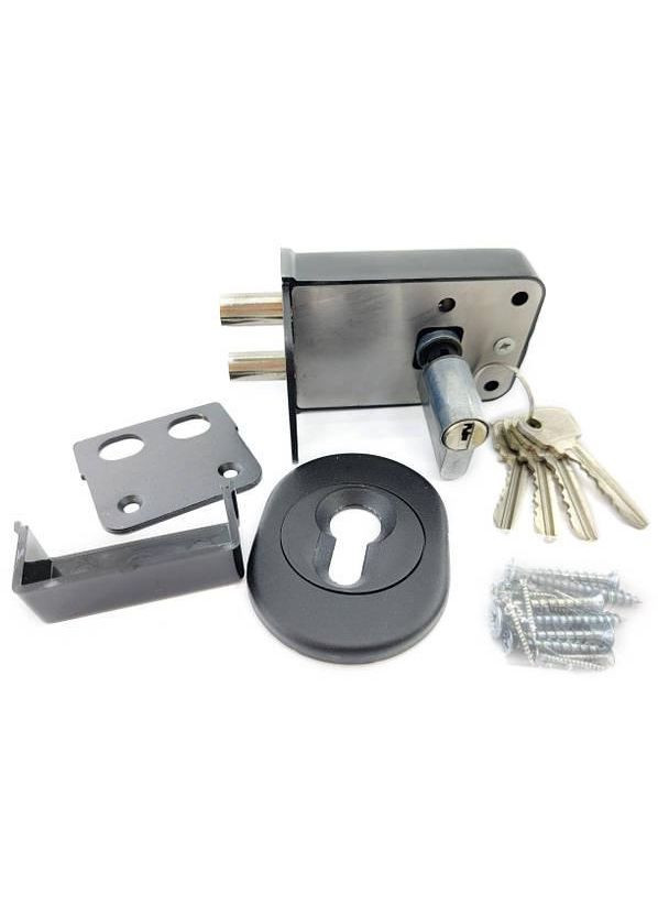 Замок накладний Аріко ЗН-2 (2 ригеля) Арико (361150583)