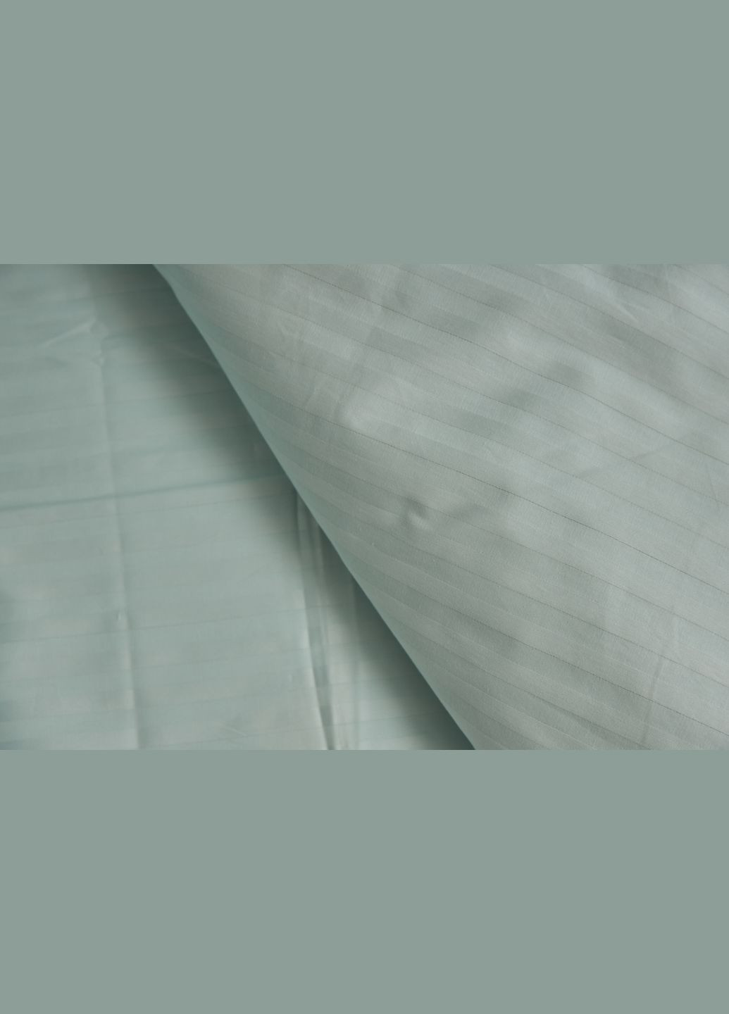 Комплект постельного белья полуторный евро 160х220 наволочки 2х70х70 Satin Stripe (MS-820000612) Moon&Star stripe mint (284416430)
