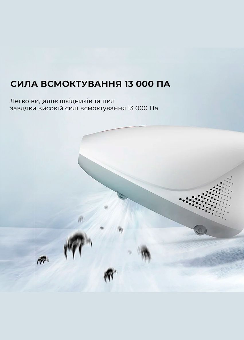 Пилосос Handheld Anti-mite Vacuum Cleaner (CM800) DEERMA (347586243)