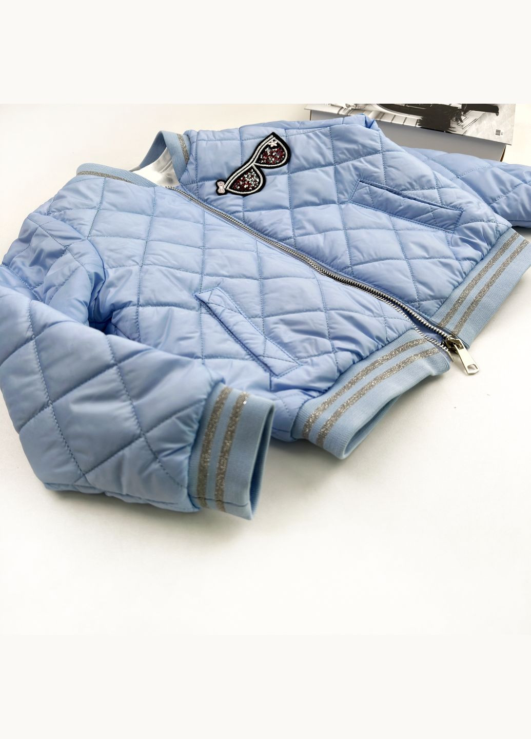 Блакитна демісезонна куртка Marakas