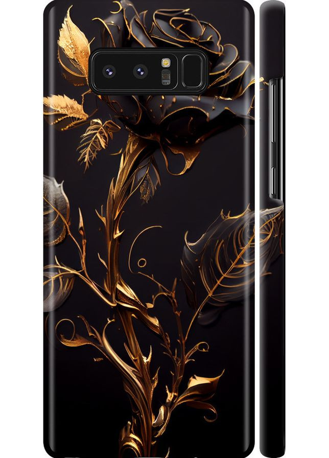 3D пластиковый матовый чехол 'Роза 3' для Endorphone Samsung Galaxy Note 8 (267500005)