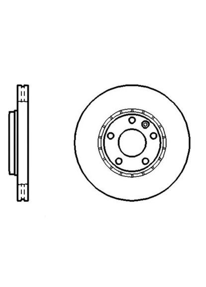 Диск тормозной передний NISSAN PRIMASTAR 09/02-,OPEL VIVARO 08/01- VIVARO COMBI 08/01-,RENAULT TRAFIC 5010-1204 PROfit (366185435)