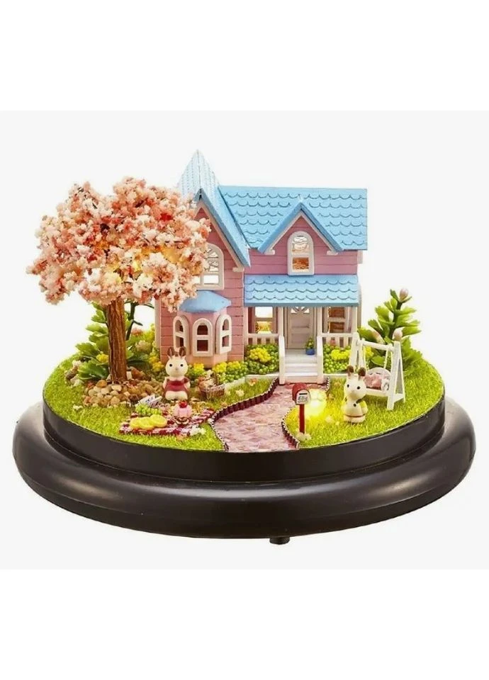Румбокс музыкальный Вишневый Сад 3D конструктора DIY Cute Room ZQW-2016 No Brand (362453338)