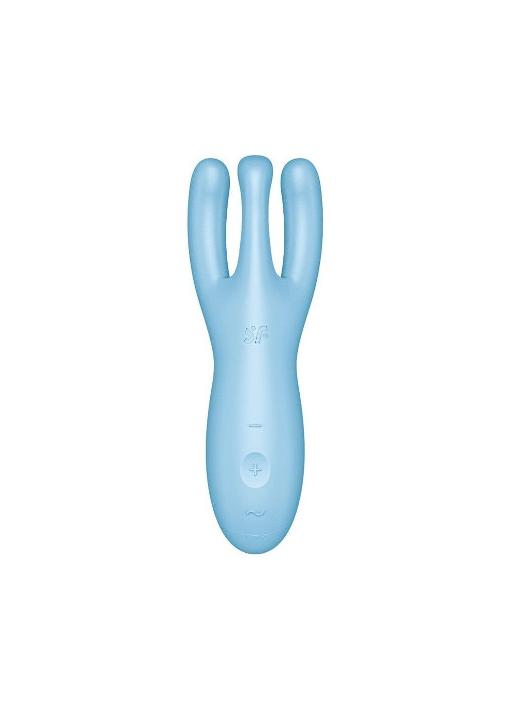 Клиторальный смарт вибратор Threesome 4 Blue с тремя пальчиками Satisfyer (333332692)