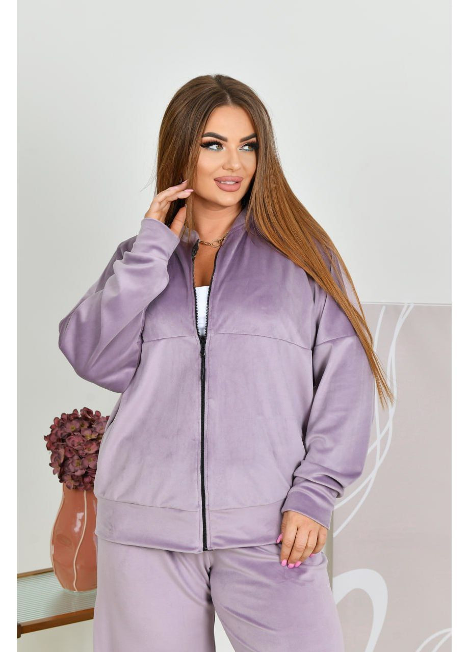 Жіночий костюм із якісного велюру No Brand (370640695)