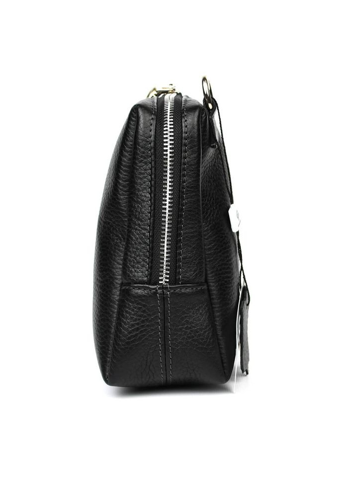 Сумка жіноча через плече 702710 чорна Grande Pelle (337165467)