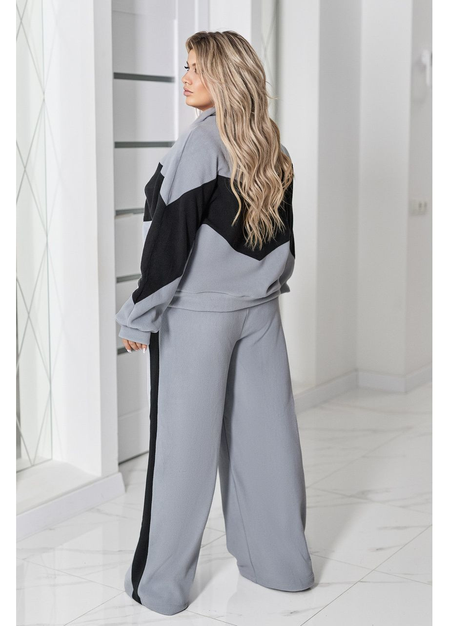 Спортивный флисовый костюм Fashion (370642855)