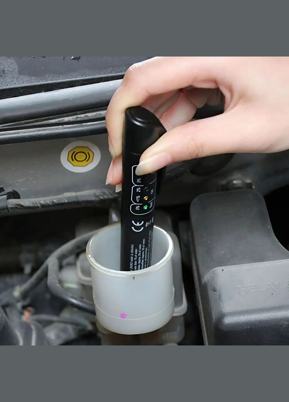 Тестер тормозной жидкости DOT3 DOT4 автомобиля No Brand (330641061)