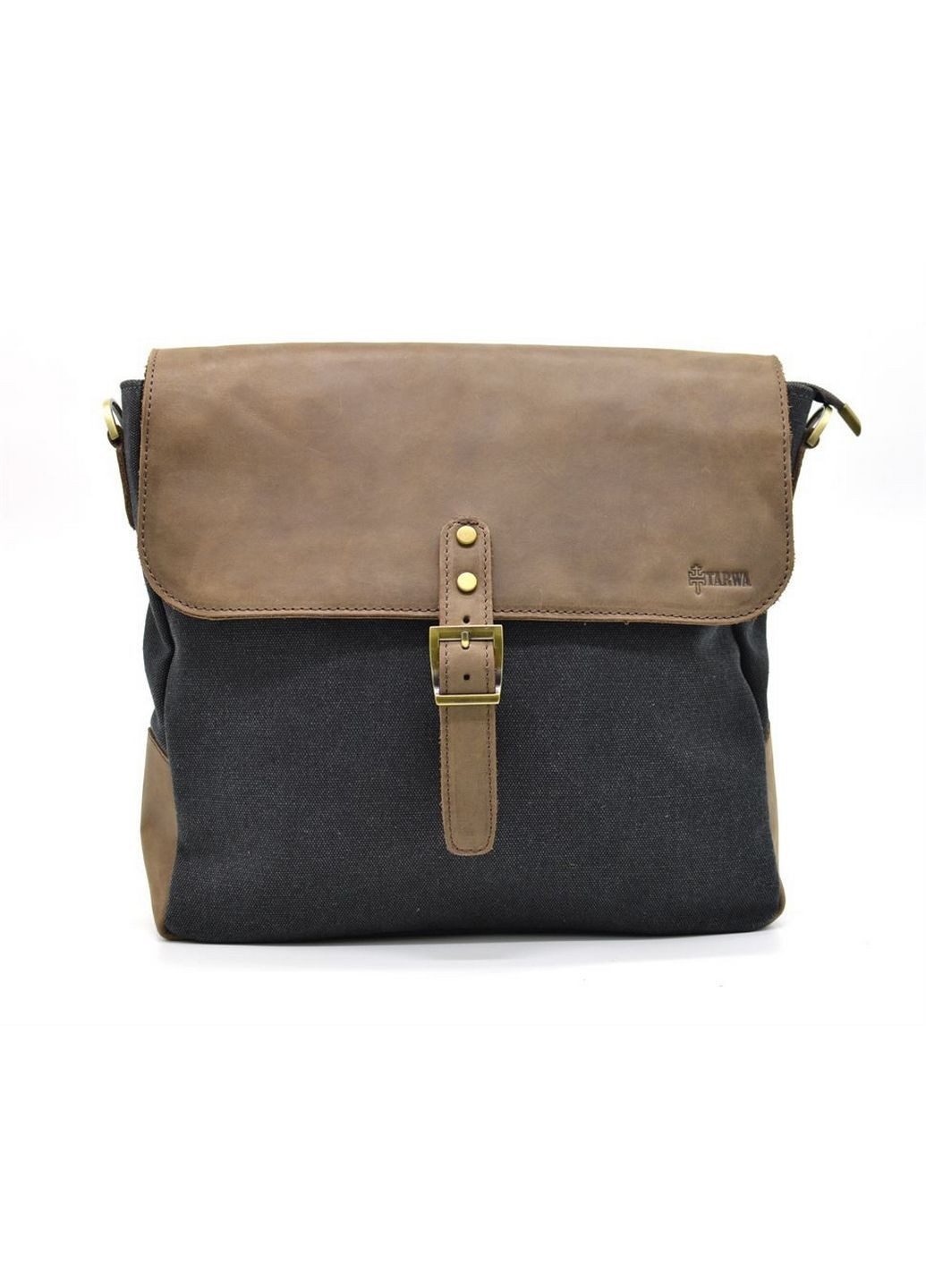 Чоловіча шкіряна сумка через плече 30х32х7.5 см TARWA (315869313)