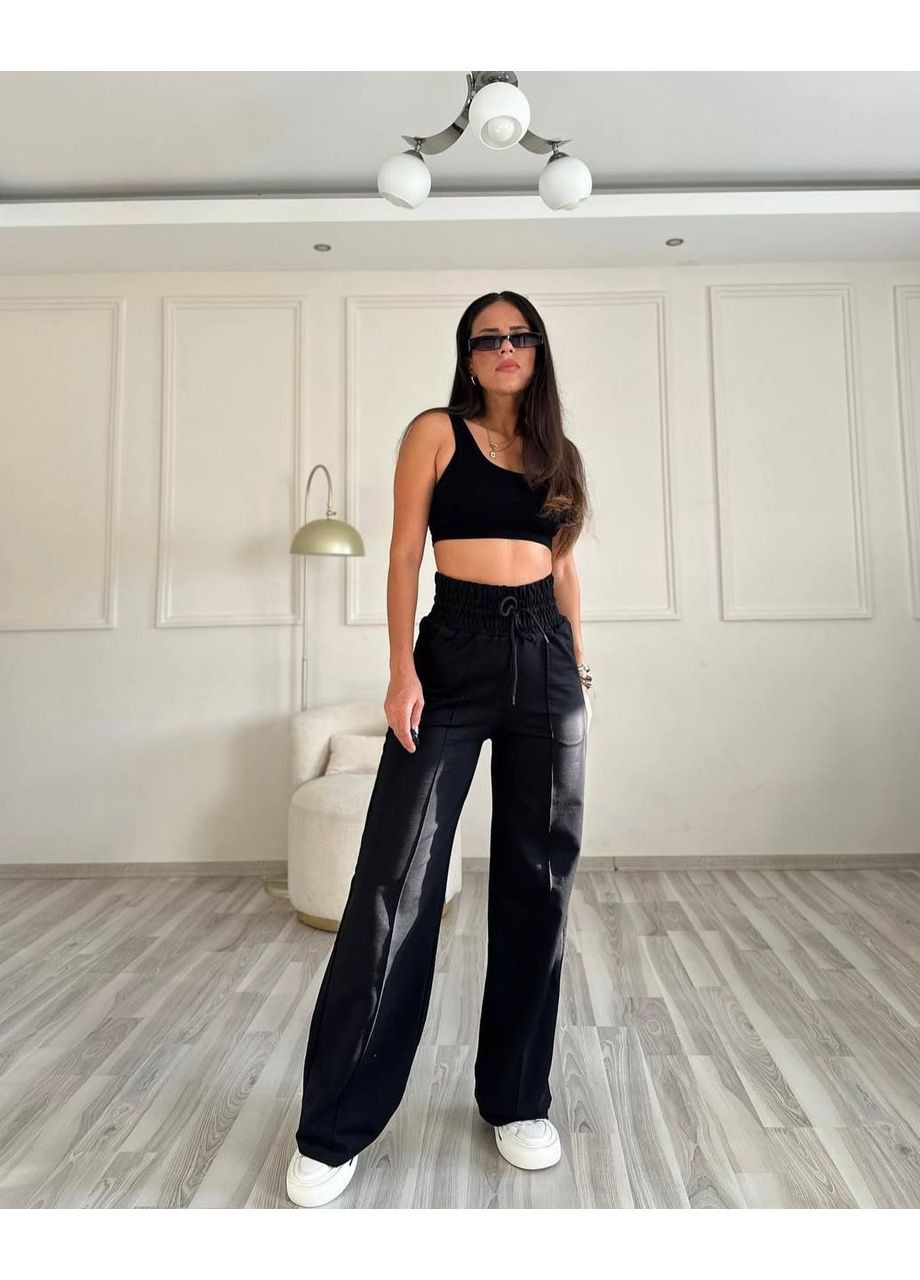 Женские брюки с высокой посадкой Україна (360544814)