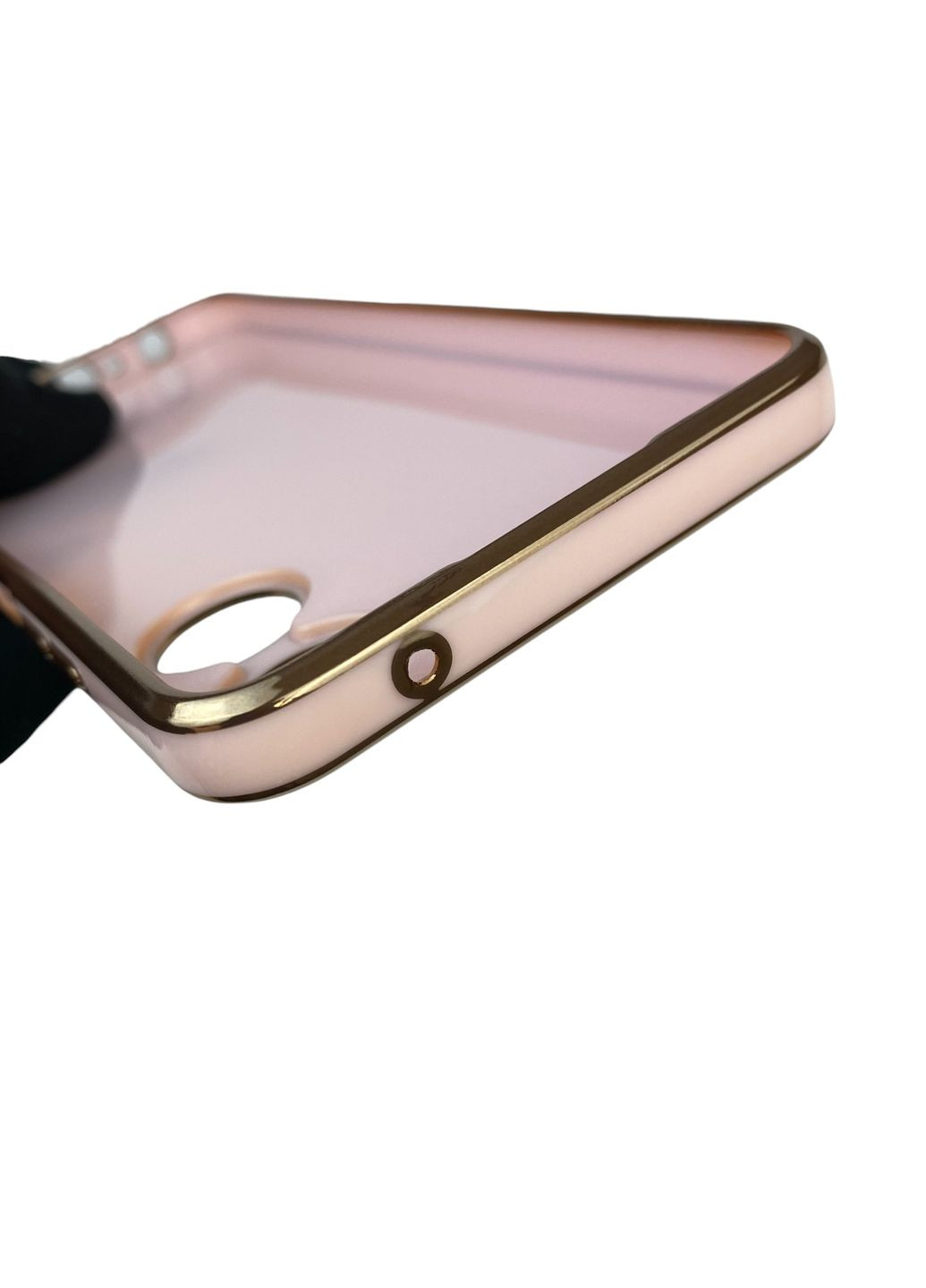 Чехол для 10 4G с защитой камеры с золотой окантовкой на реалми 10 пудровый gs1 Realme (366233847)