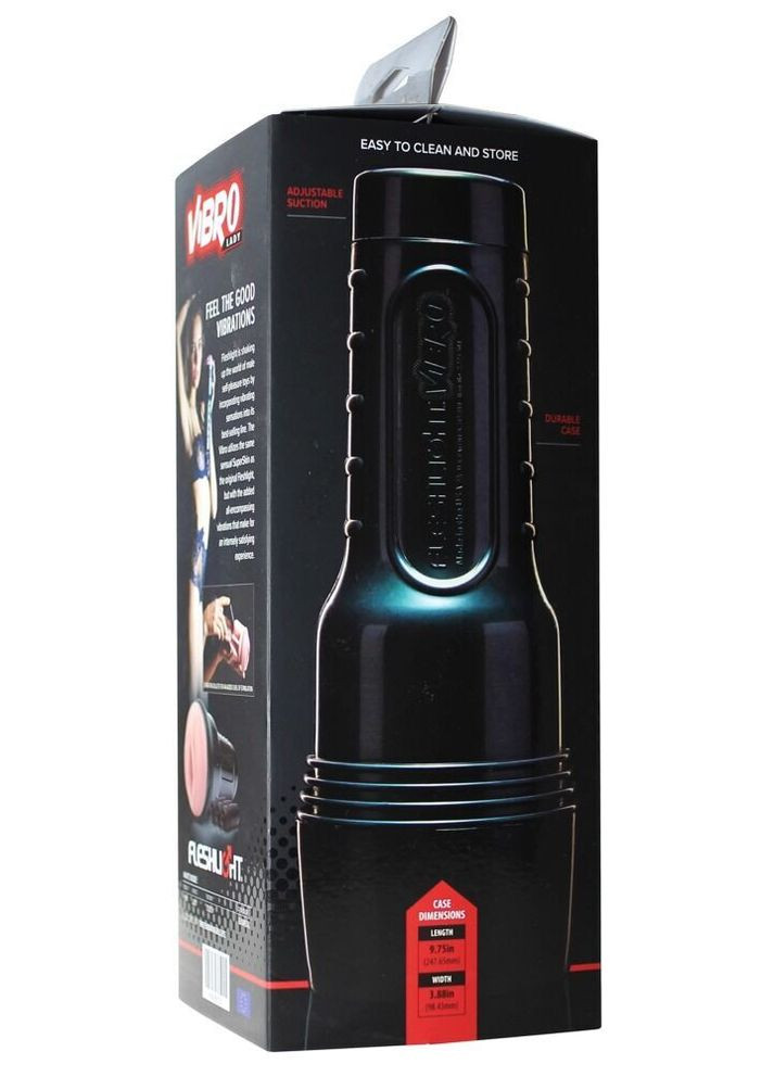 Мастурбатор з вібрацією Vibro Pink Lady Touch, три віброкулі, стимулювальний рельєф Fleshlight (369952747)