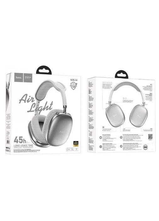 Наушники Bluetooth W35 Air Triumph BT headphones Silver Hoco (315395955)