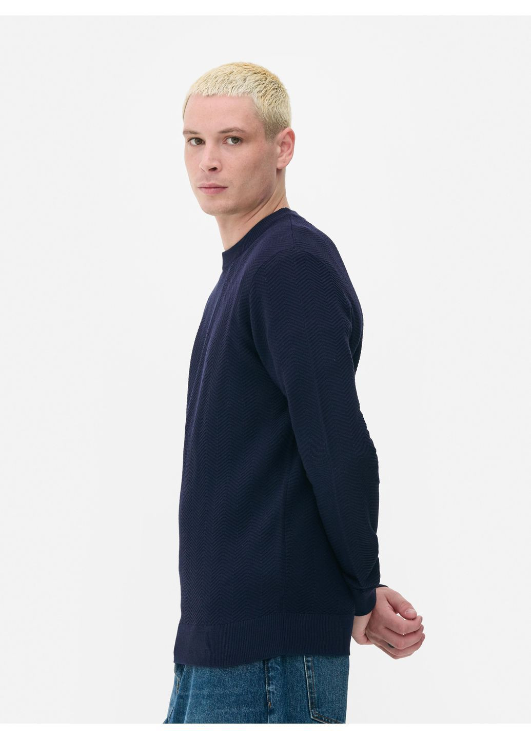 Темно-синий джемпер демисезон,темно-синий, Primark