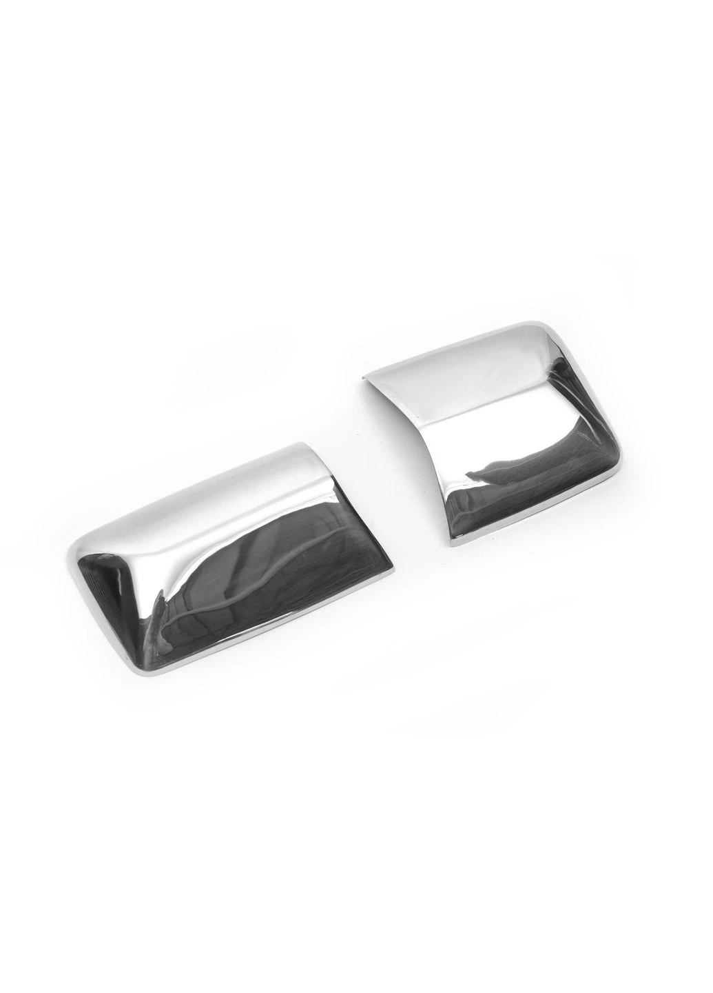 Накладки на дзеркала (2 шт, нерж) для Mercedes E-клас W124 1984-1997 рр CARMOS (389059759)