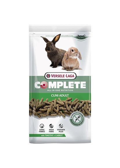 Complete Cuni Adult - Корм для дорослих кролів 1.75 кг Versele-Laga (324610904)