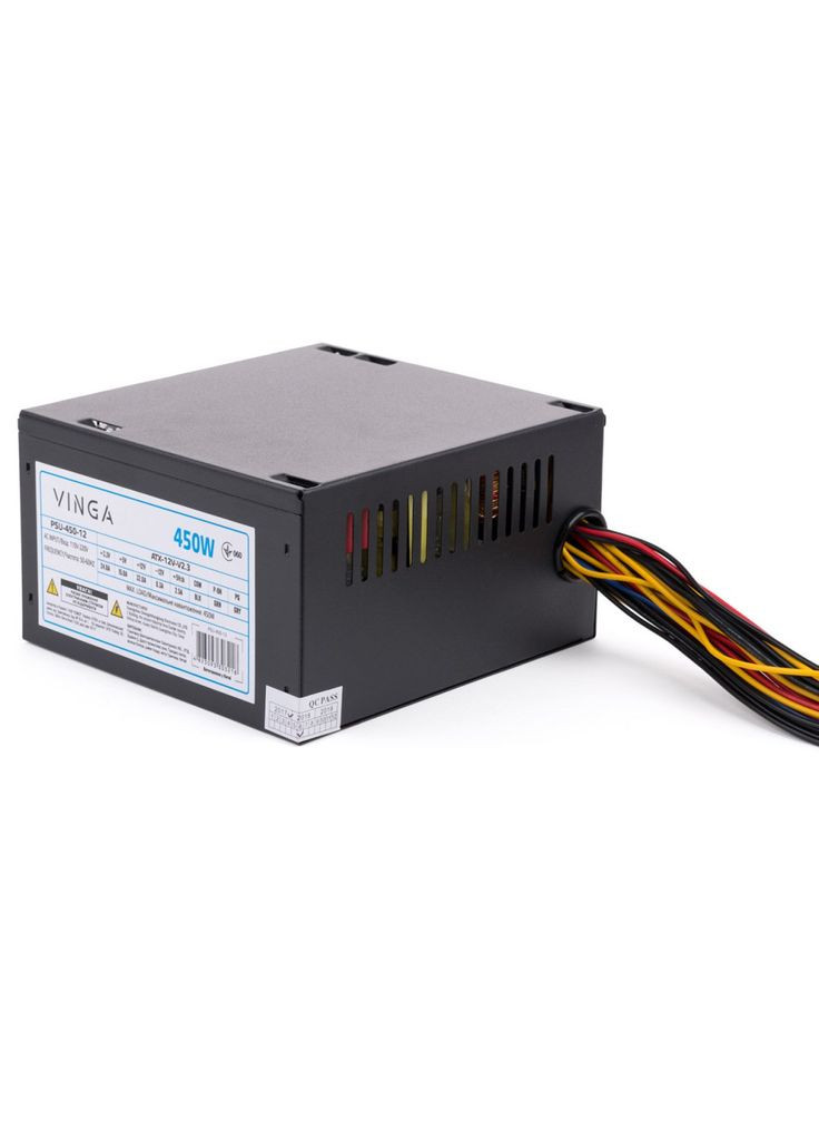 Блок живлення 450W ОЕМ (PSU-450-12) Vinga (301089041)