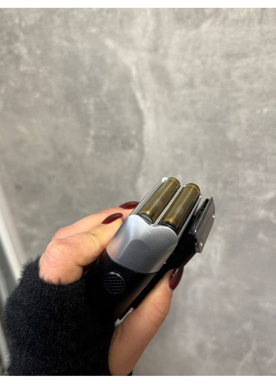 Электробритва Шейвер 60088 беспроводная Черный с серым DSP (369761895)