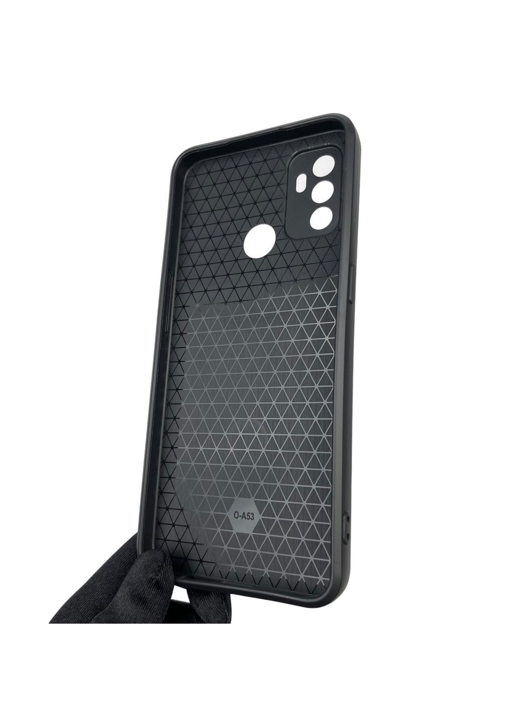 Чохол для A53 броньований з кільцем зі шторкою на камеру на оппо а53 чорний rg1 Oppo (366019039)