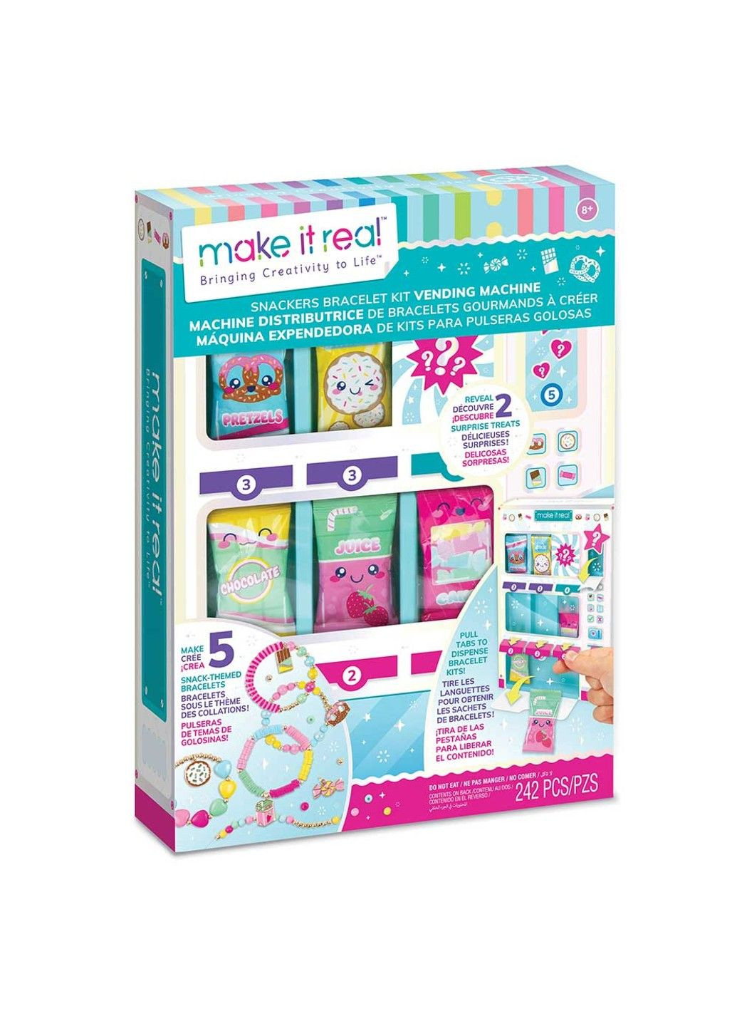 : Набір для створення шарм-браслетів 'Автомат зі смаколиками' Make it Real (335055122)