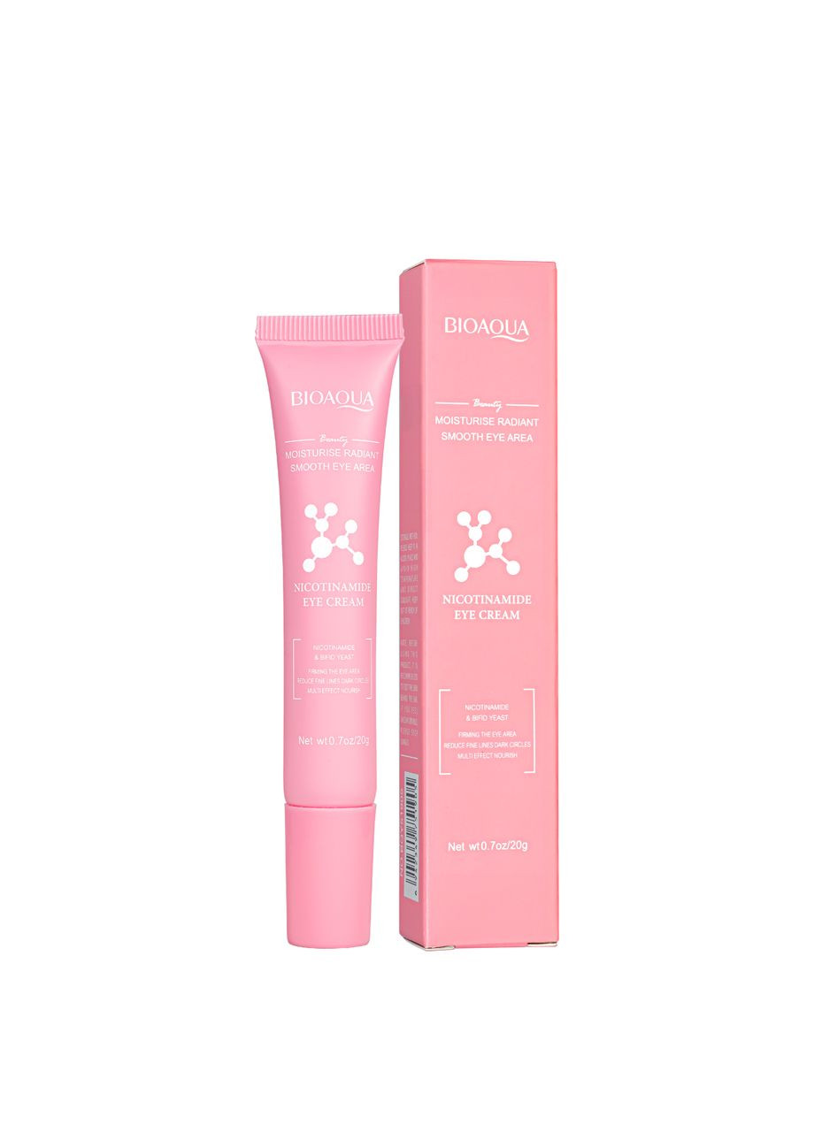 Крем під очі зволожувальний розгладжувальний Nicotinamide, 20 г Bioaqua (351898618)