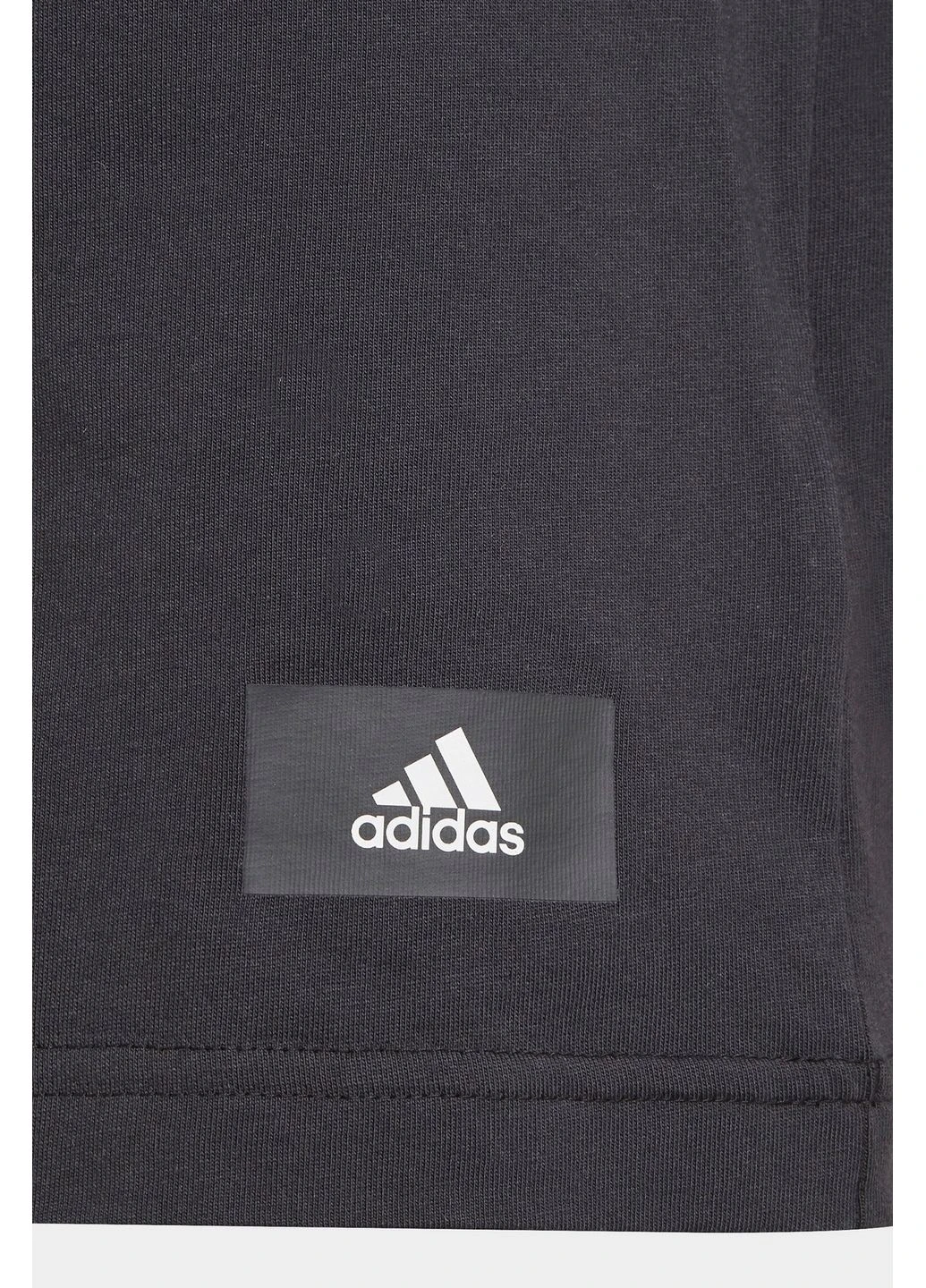Чорна літня футболка future icons 3-stripes black gu4325 adidas