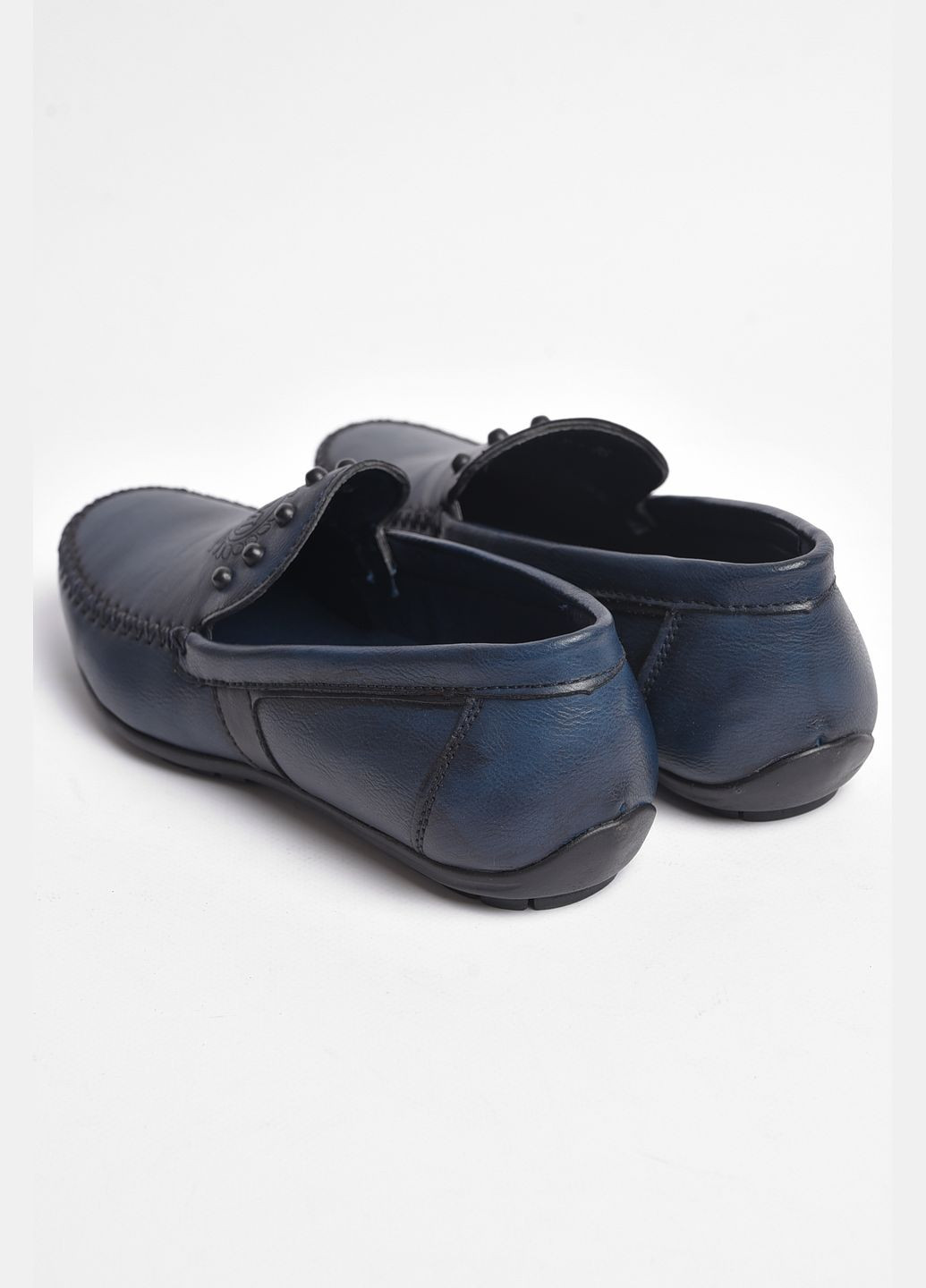 Туфлі підліткові для хлопчика темно-синього кольору Let's Shop (289456913)