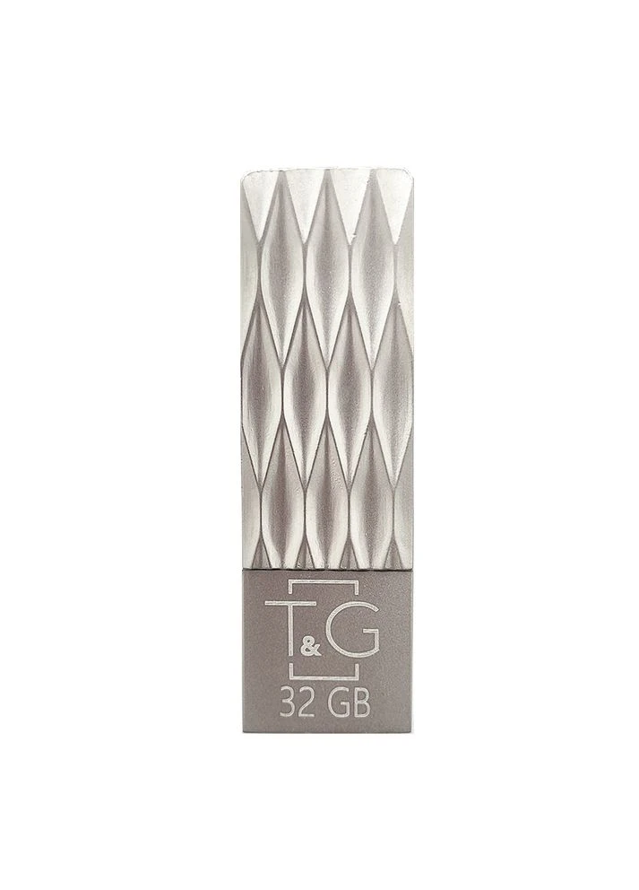 Флеш-накопичувач USB 32GB 103 Metal Series Silver (TG103-32G) T&G (336957709)