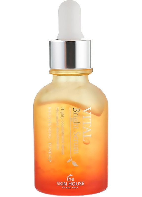 Витаминизированная сыворотка для ровного тона лица Vital Bright Serum 30ml (2-754646) The Skin House (380160223)
