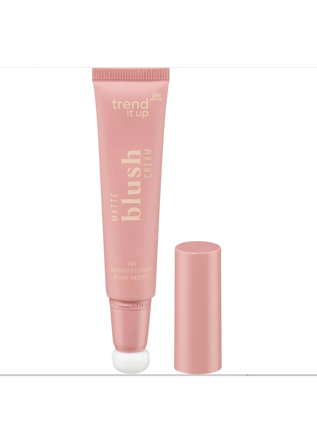 Румяна кремовая с аппликатором trend!t up Blush Cream Matte 220 Pink, 12 ml No Brand (367610566)