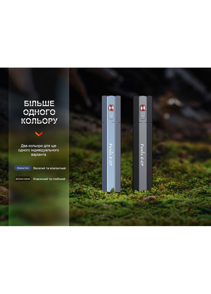 Ліхтар ручний E-CP чорний E-CPblack Fenix (330774347)