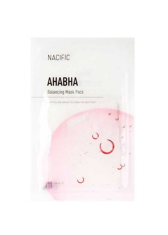 Маска для глибокого очищення з килотами AHA BHA Balancing Mask Pack NACIFIC (371657109)