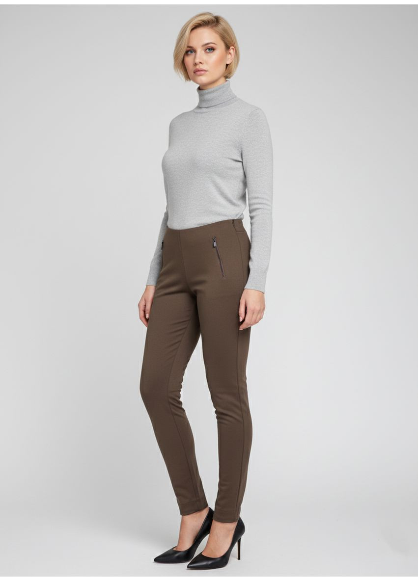 Жіночі брюки демісезонні Світло-коричневий Forza Viva (364315594)