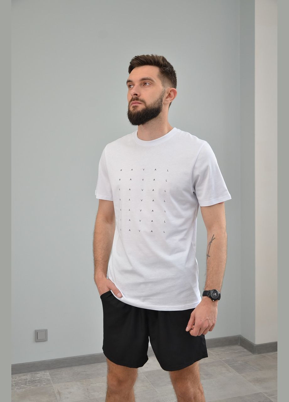 Белая мужская футболка, разные цвета (размеры: 48,, 52, 54), 50 No Brand