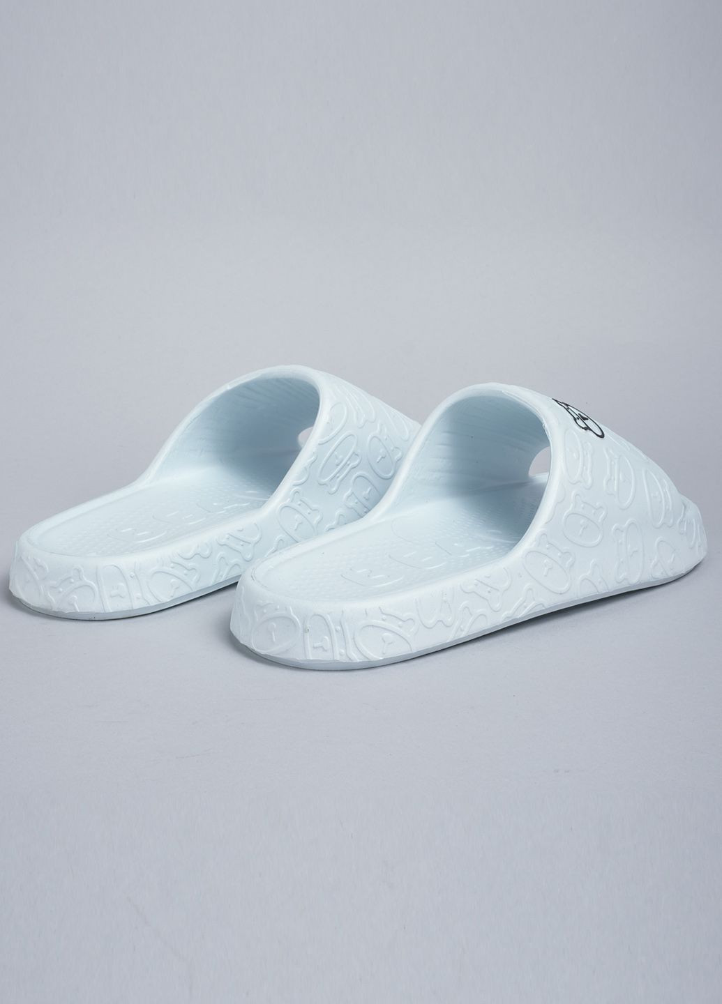 Голубые шлепанцы женские 8556-1 голубые 343282 Power