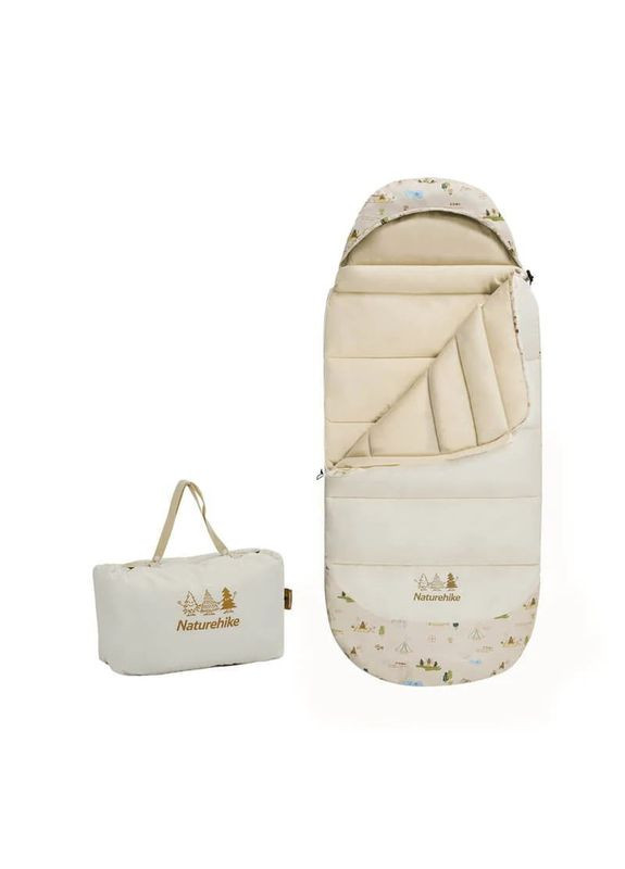Детский спальник с капюшоном B300 CNH22SD001, бежевый Naturehike (361056135)