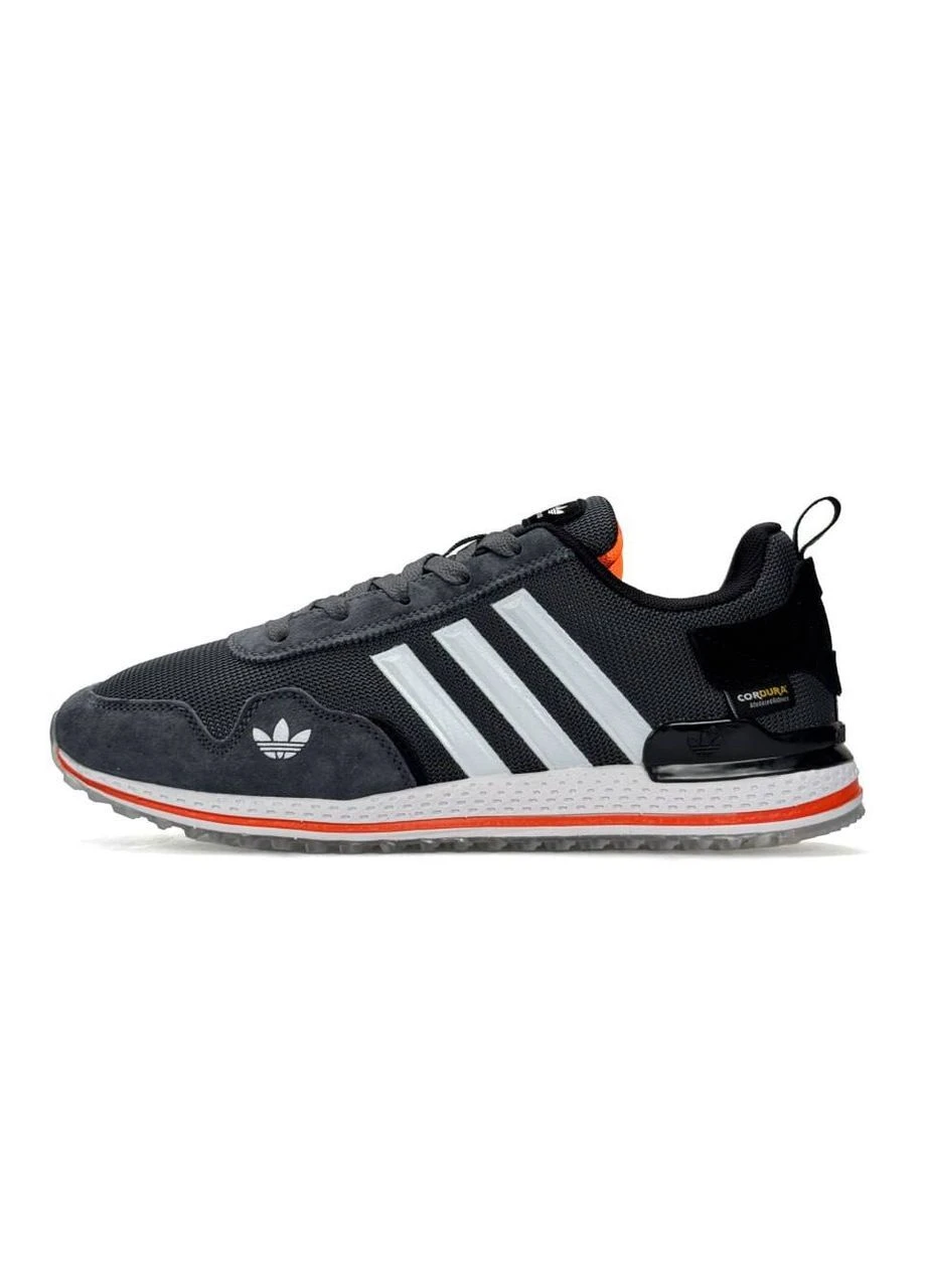 Серые демисезонные кроссовки мужские adidas Sport POD-S Cordura Grey White