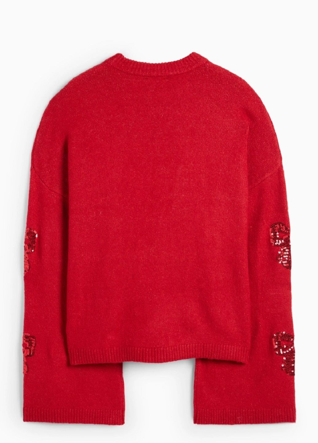 Красный демисезонный свитер C&A